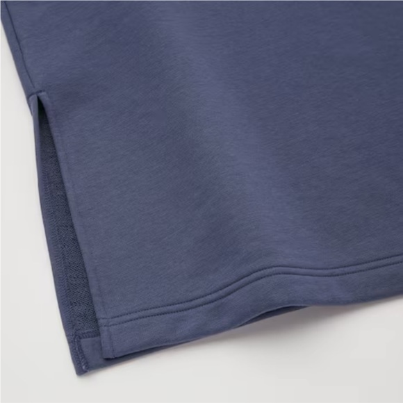 New as Sweat Hoodie Long Sleeve Dress with pockets 🤍 Uniqlo - Picture 10 of 11